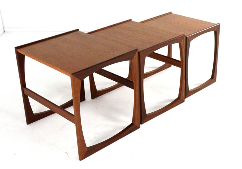 Set of G-Plan nesting tables 'Cottonfield' - mid century modern
