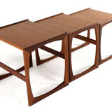 Set of G-Plan nesting tables 'Cottonfield' - mid century modern