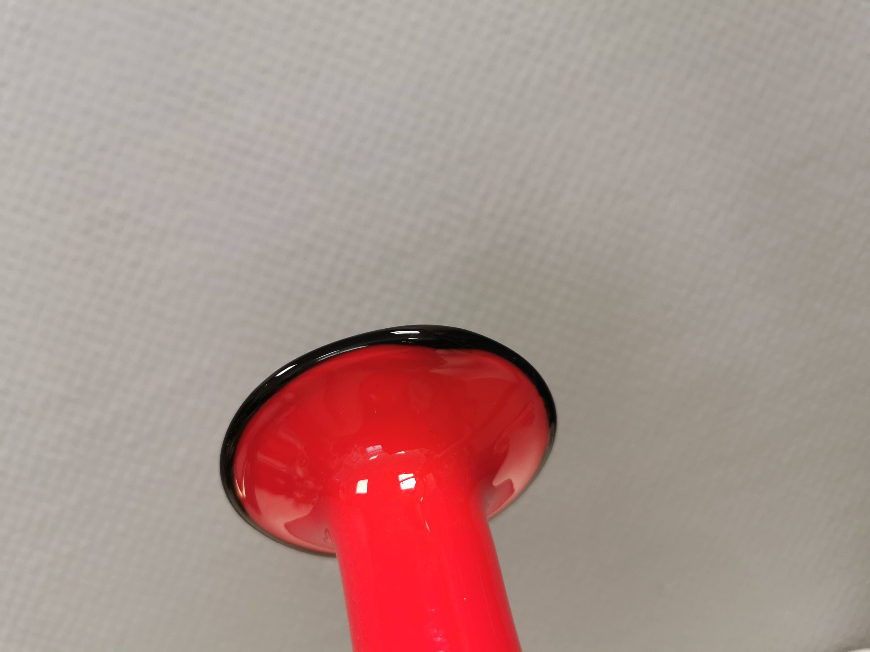 A beautiful, slender vase scandinavian 1970-80s