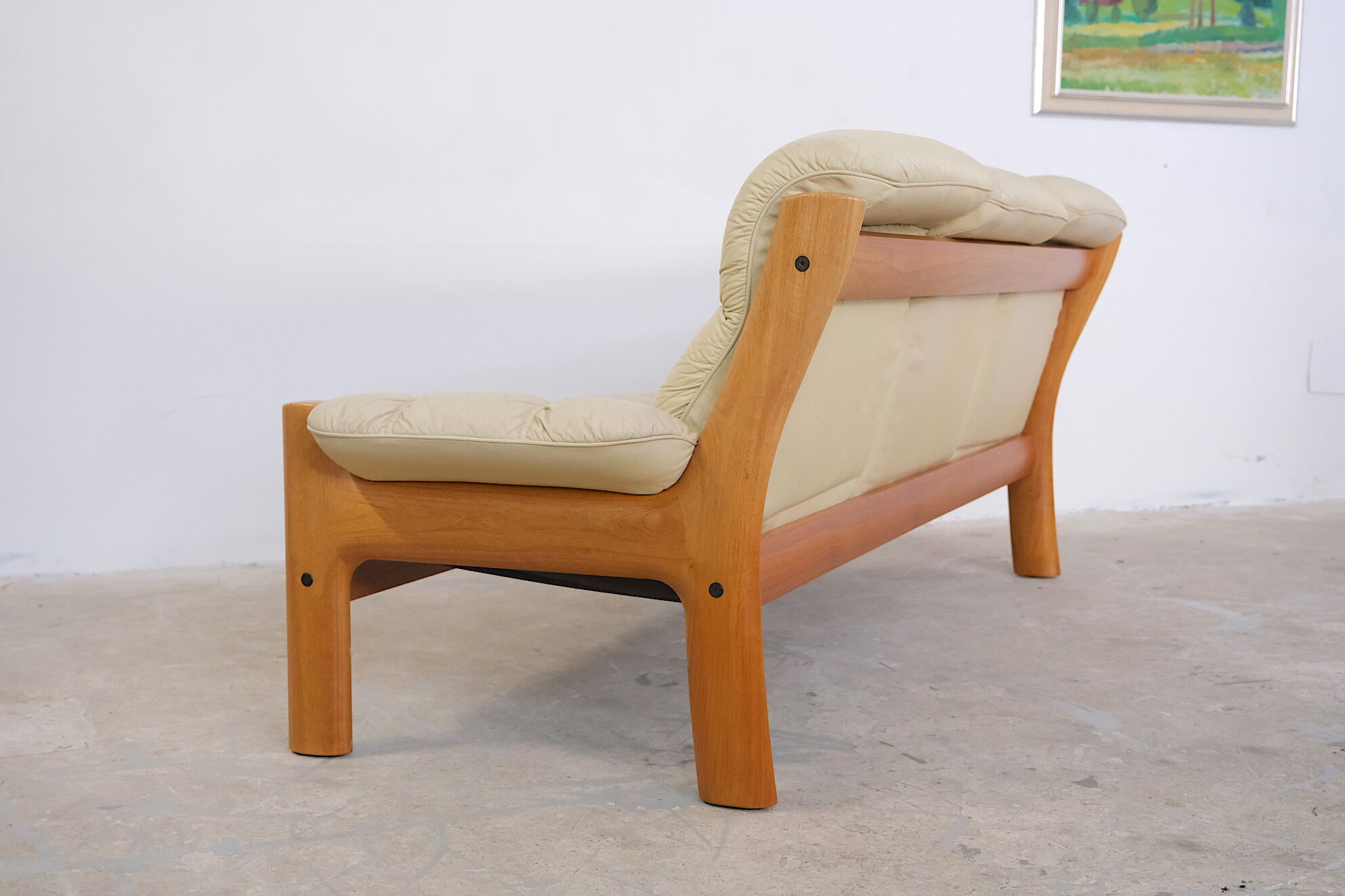 Leather Living Room Set model Montana by Ekornes, 1970's