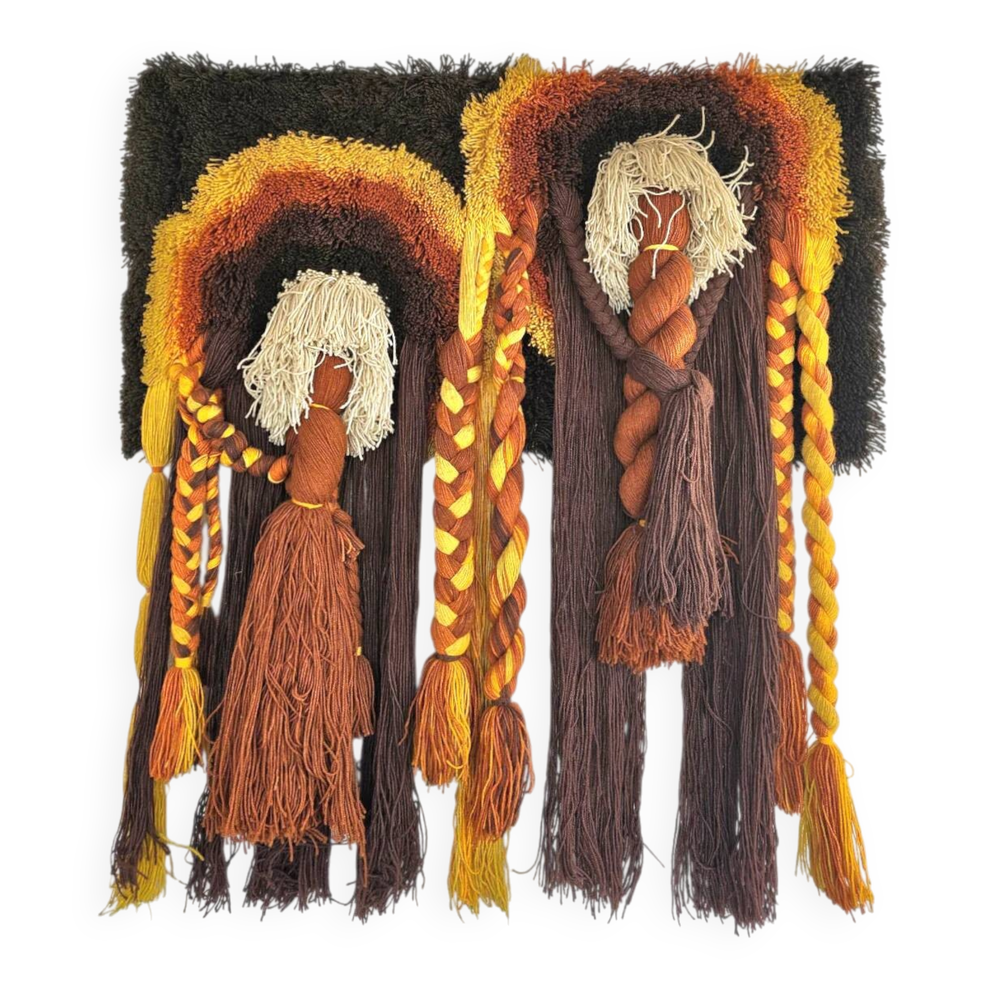 Desso Studio / pièce textile murale / tapisserie / macramé