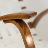 Art deco armchair by Jan Vanek, 1930s, restored