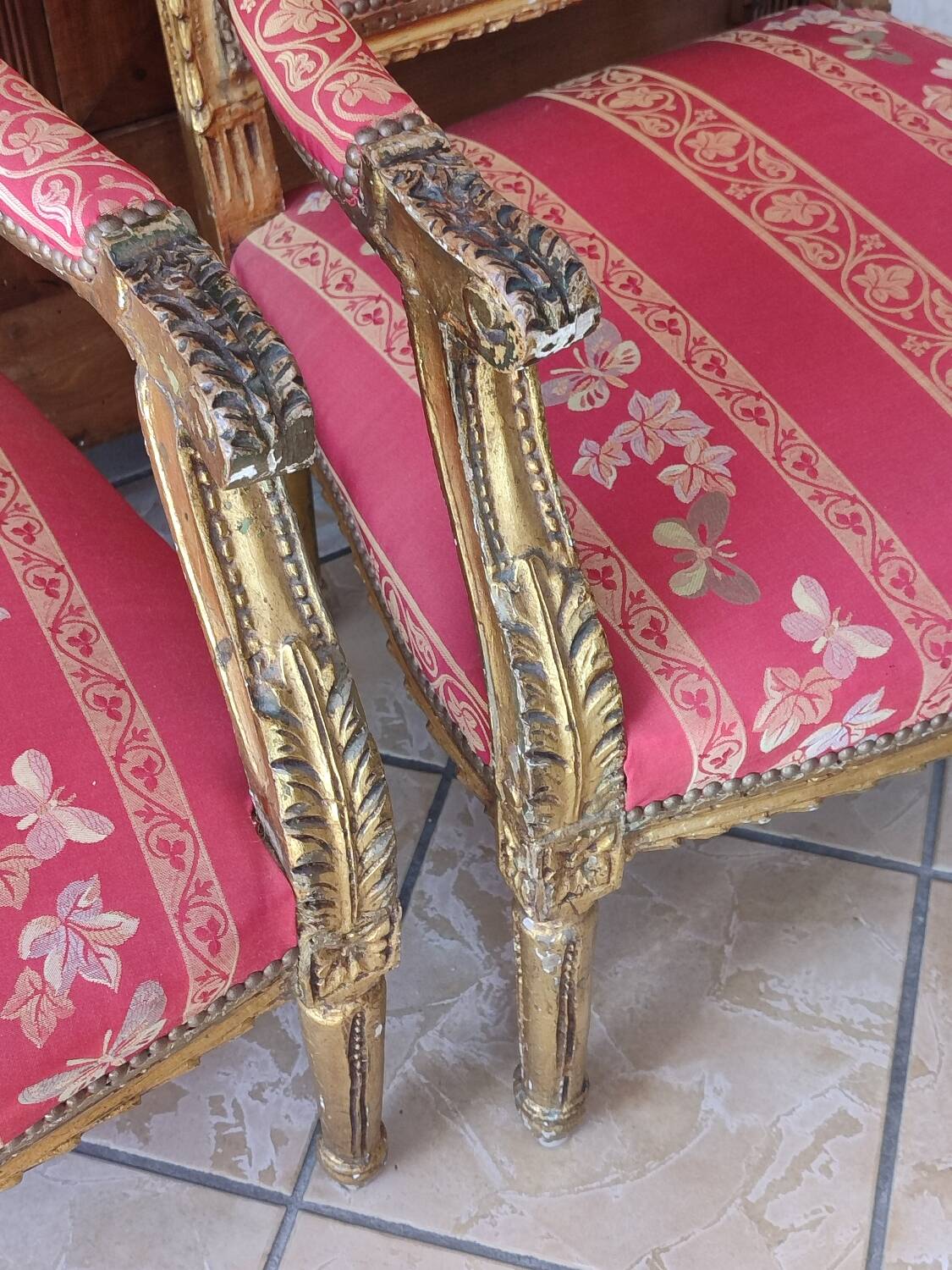 Voltaire armchairs