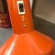 Lampe vintage orange