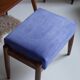 Vintage Violet Stool Mid-Century Violet, Edmund Homa, 1960s