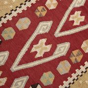 3x5 Small Size Vintage Kilim Area Rug, Ethnic Pattern Kilim, 95x143 cm