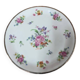 Plat à dessert en porcelaine de Limoges