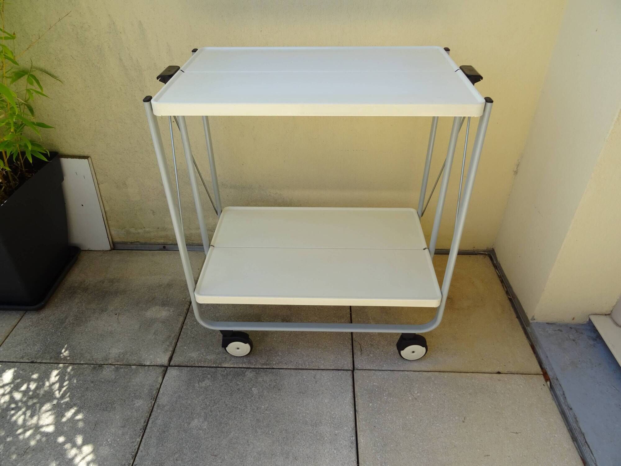 Folding rolling table Louis Lucien Lepoix frz germany trolley bar