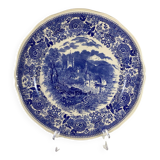 Large Round Dish Villeroy and Boch Burgenland blue