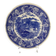 Large Round Dish Villeroy and Boch Burgenland blue