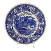 Large Round Dish Villeroy and Boch Burgenland blue