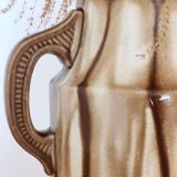 Art Deco slip vase, signed Louis Gueule