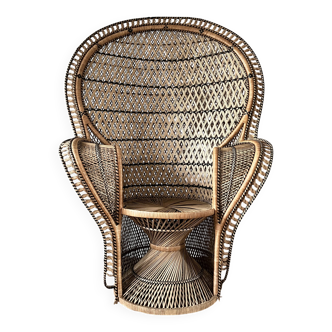 Fauteuil Emmanuelle Peacock Chair