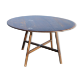 Table Ercol oval engraving