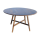Table Ercol oval engraving