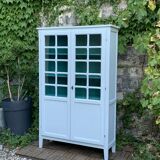 Vintage 1960s Parisian glass cabinet