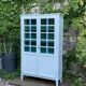 Armoire parisienne vitrée vintage 1960