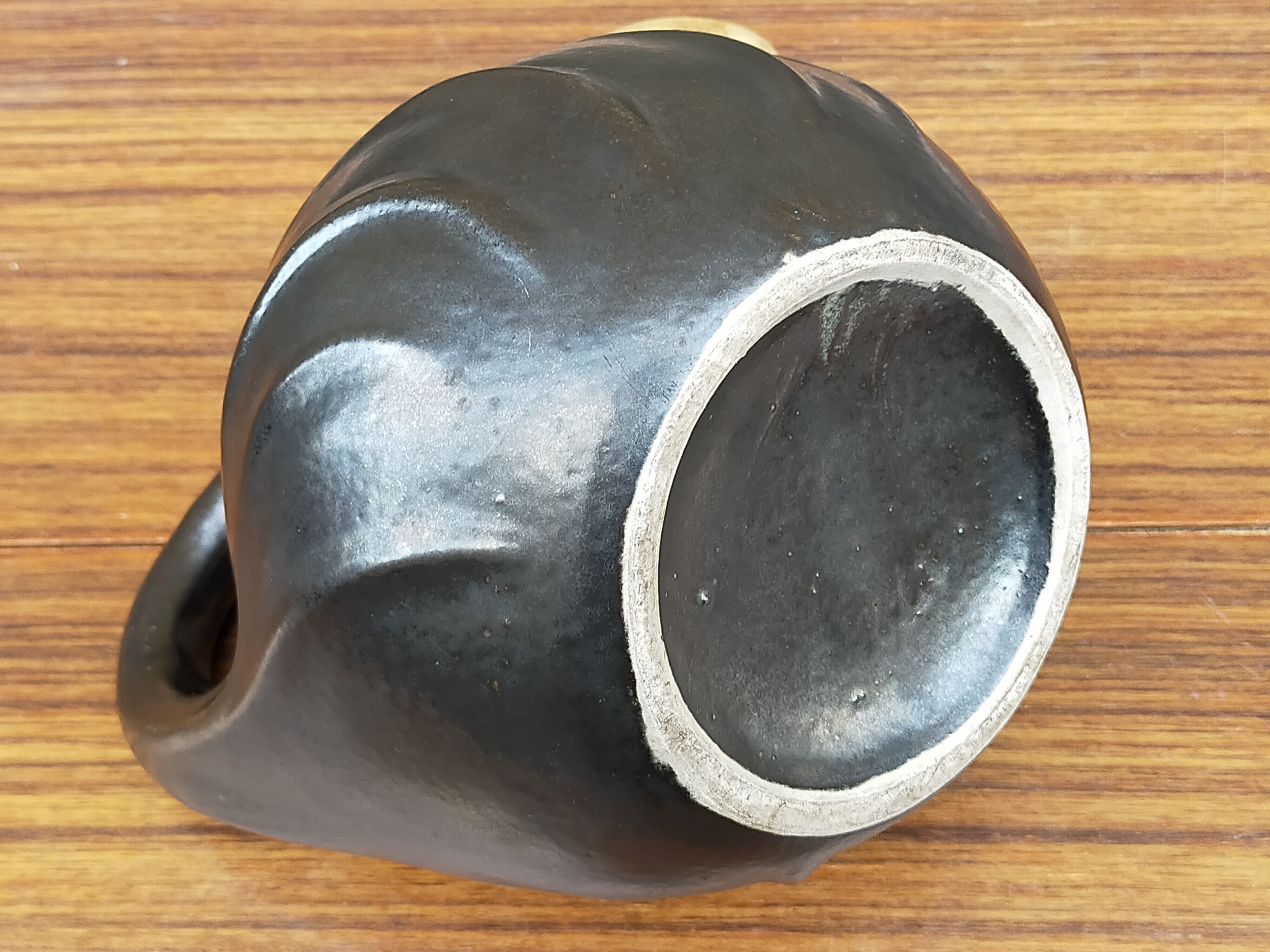 French Ceramic pitcher Art-Nouveau early twentieth