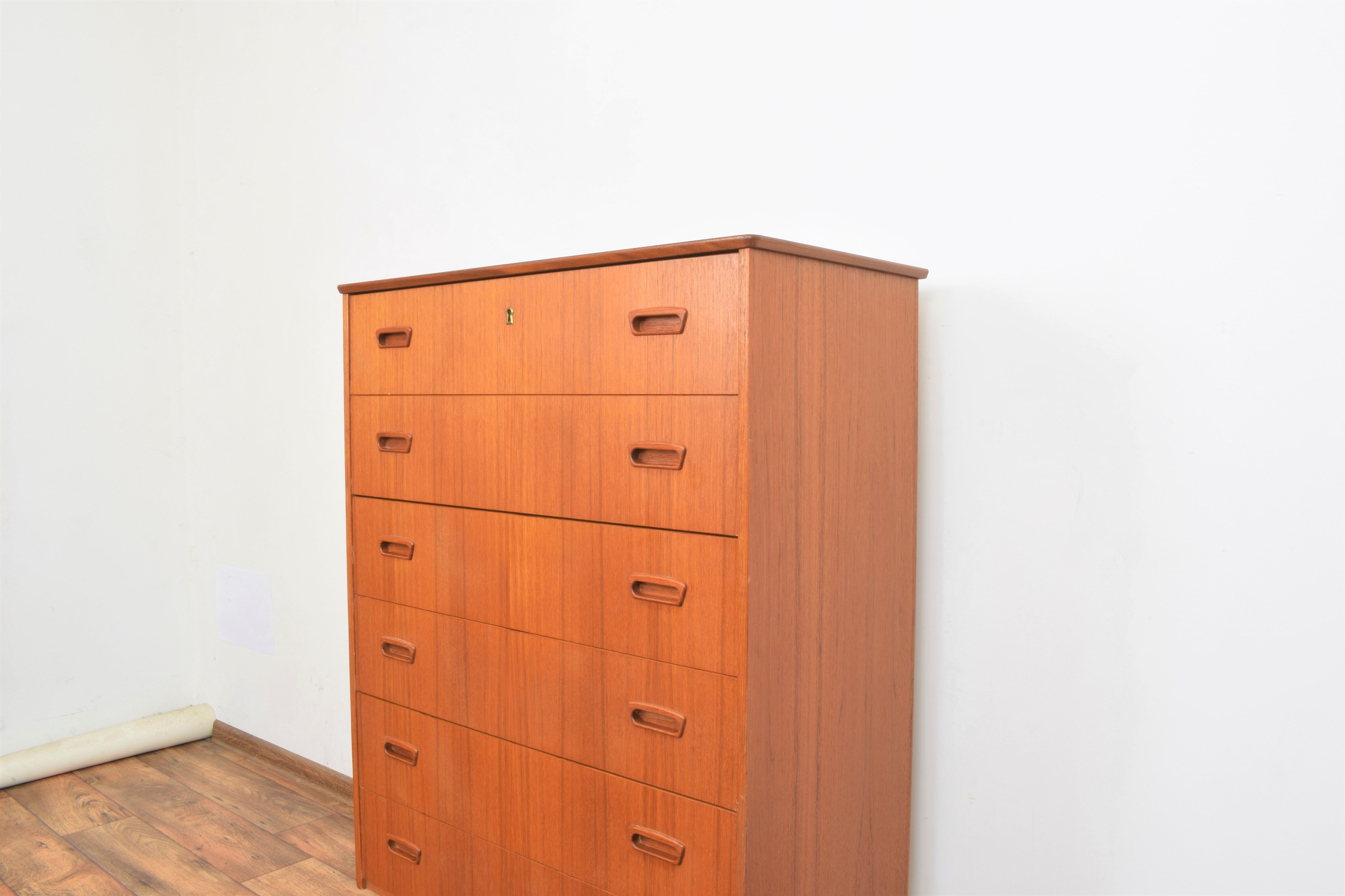 Norwegian Teak Chest of Drawers