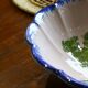 Old earthenware salad bowl