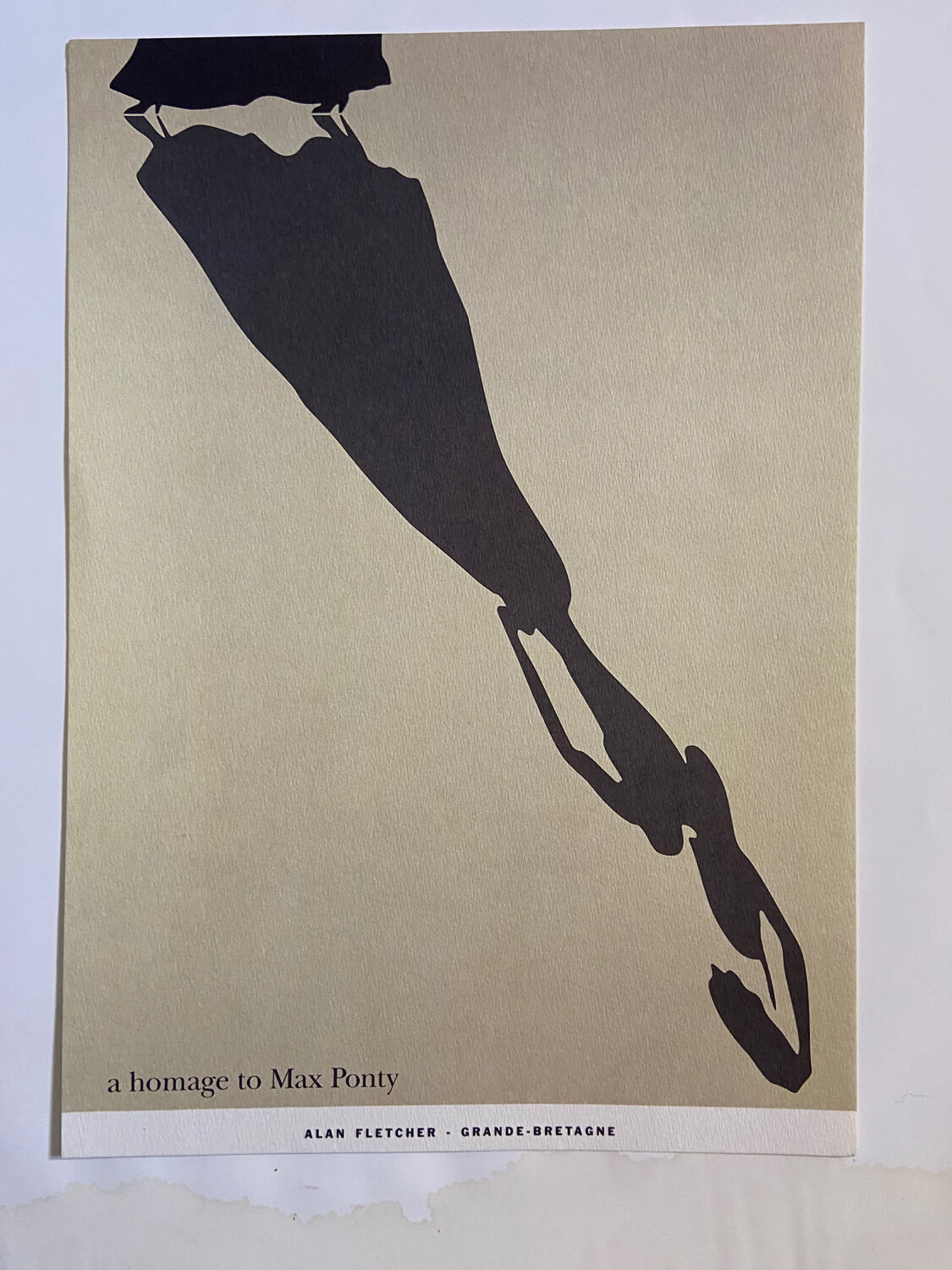 Poster Gitanes by Alan Fletcher