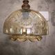Vintage amber glass pendant – Verrerie de Vianne