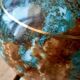 Single-flower vase in glazed Limoges porcelain