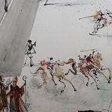 Salvador Dali: Temptation in Spain - Signed lithograph