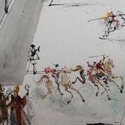 Salvador Dali: Temptation in Spain - Signed lithograph