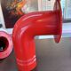 Pair of vintage Nordisk solar pipeline wall lights by Ole Plaess Jorgensen
