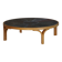 Mid-20th century modern Danish coffee table, wooden frame and ceramic top.