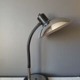 Large vintage chrome table lamp Aluminor - Rare XXL format - 70s