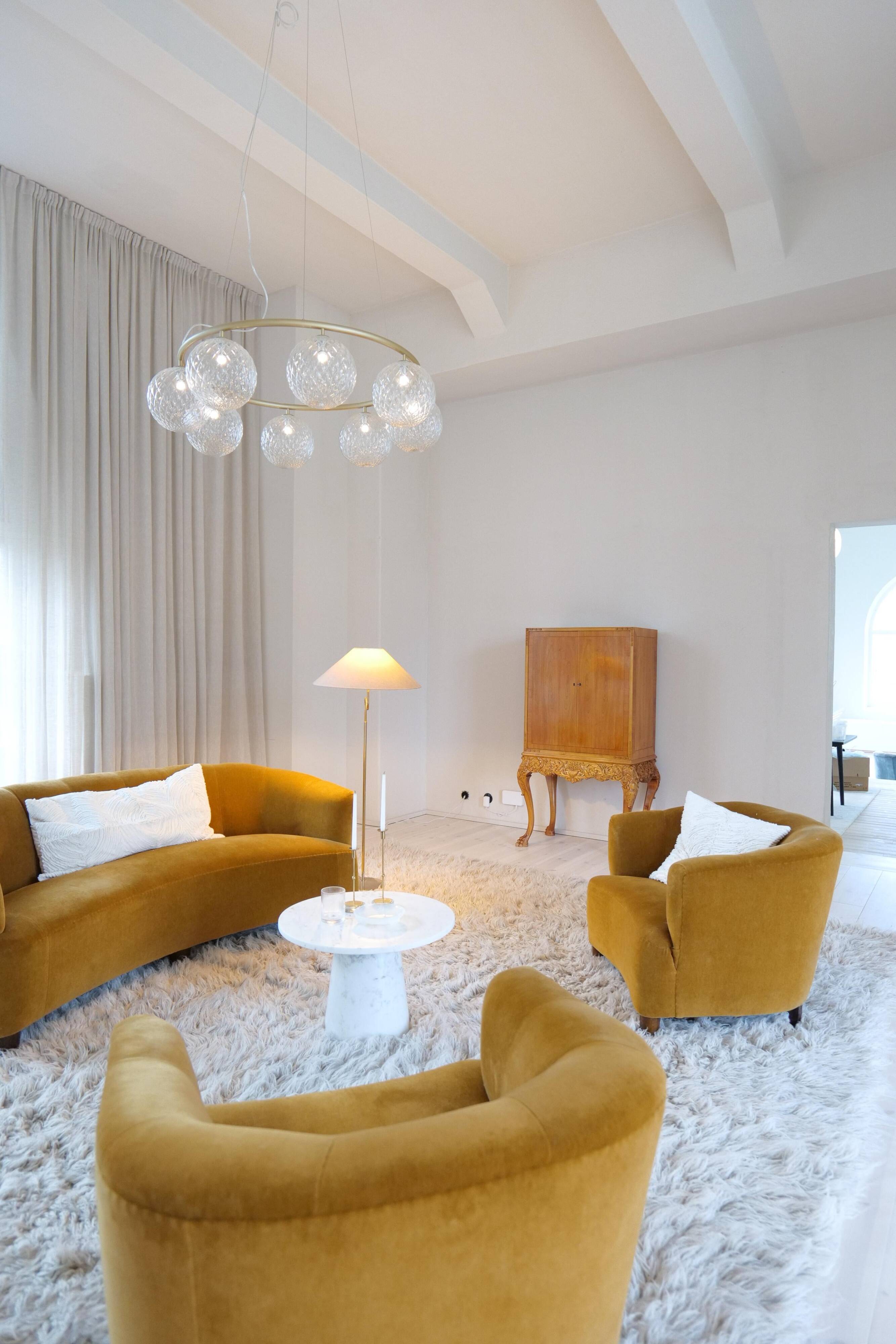 Mid-century modern artisan wardrobe in elm, Sweden, 1940s.