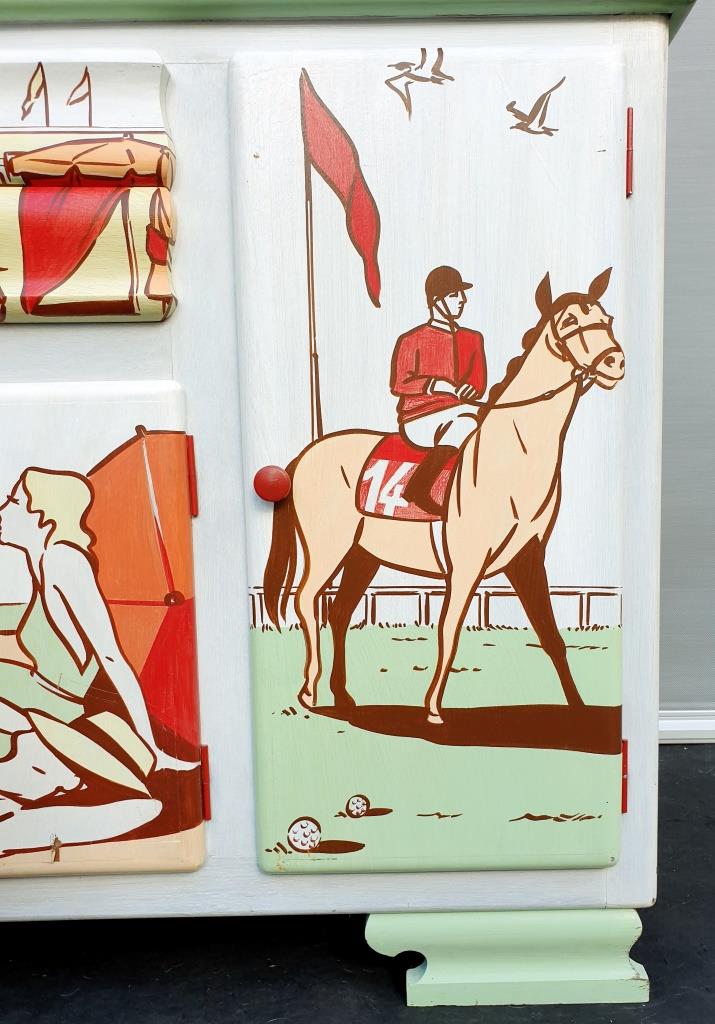 Buffet Deauville 1950 pop art XIX by Laurence DELMOTTE BERREBY
