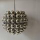 Vintage suspension, chrome half sphere, France 1970