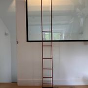 Iconic 80s floor lamp designed by Estudi Blanc for Metalarte, has
