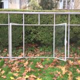 Old glass roof with window