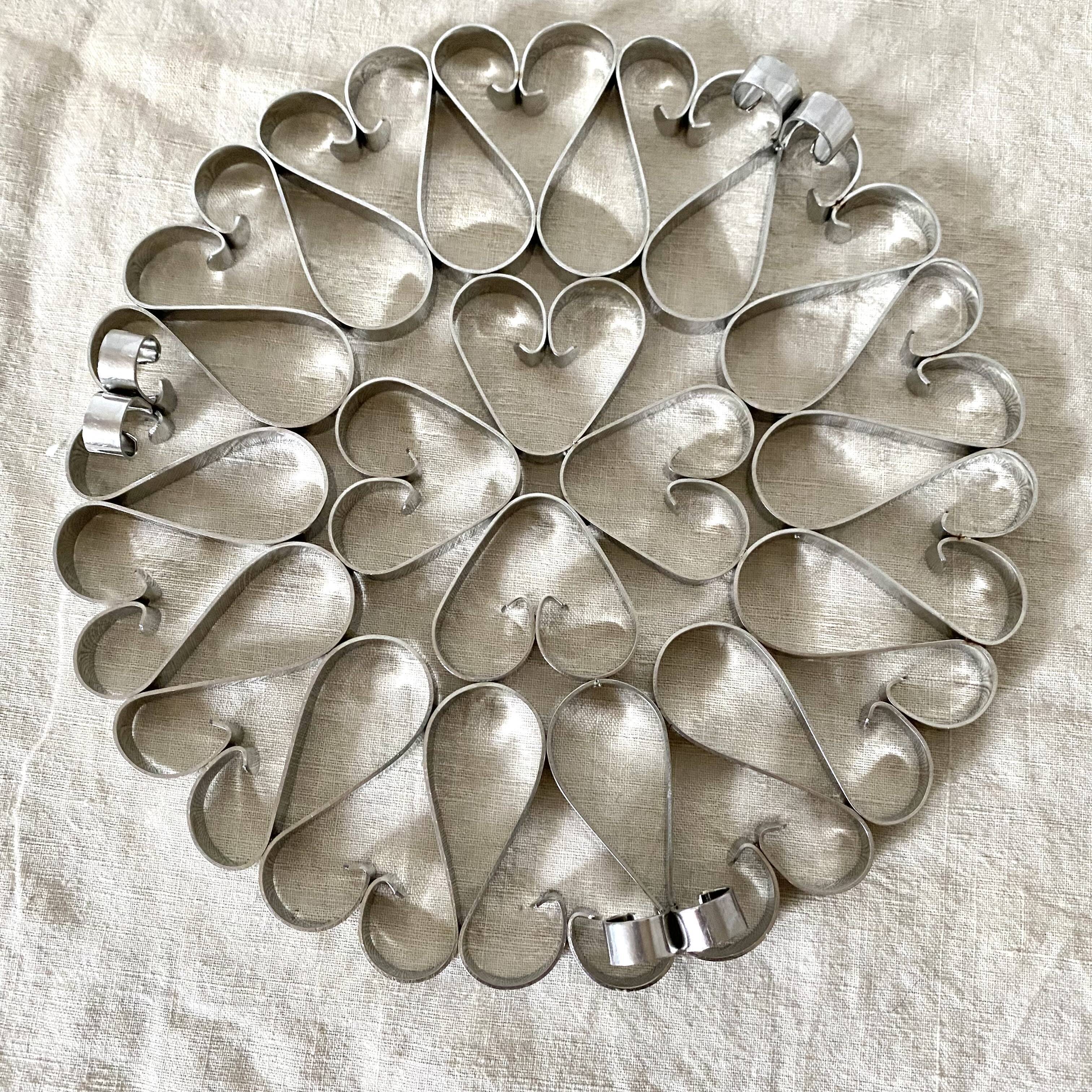 Vintage silver metal trifle