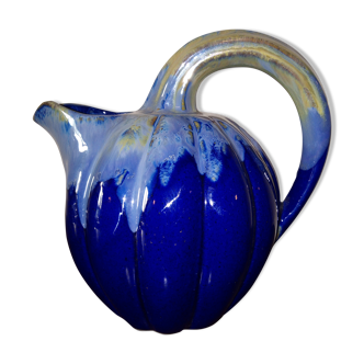 Old pumpkin-shaped jug signed Alpho 199 Art Deco period 1920 1930