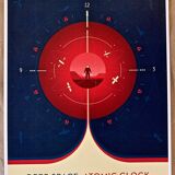 Print from NASA Deep Space Atomic Clock Red