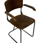 Vintage Plywood bauhaus style dining chair desk chair 50's Design