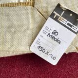 Hand-tufted wool rug Tisca Meda 1980s France