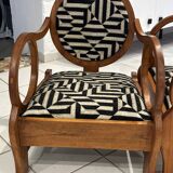 Pair of Art Deco Armchairs by Hungarian Designer Lajos Kosma 1930