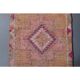 Vintage Turkish Hand-Knotted Wool Cotton Orange Runner Rug 83x355