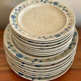 Lot de 16 assiettes Tulowice Pologne