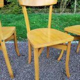Set of 4 vintage bistro chairs