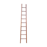 Wooden ladder with 9 bars