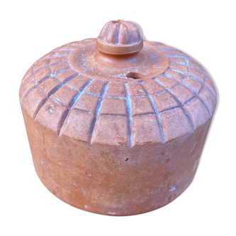 Terracotta cheese bell