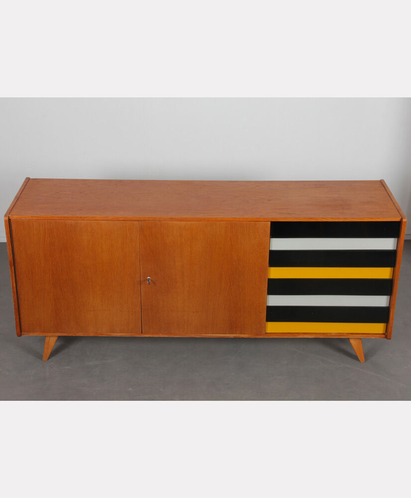 Oak enfilade by Jiri Jiroutek, model U-460, 1960