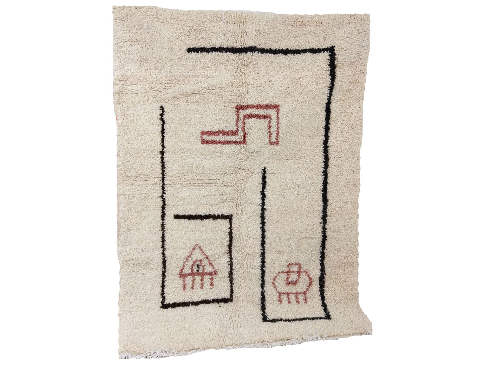 Moroccan Berber Carpet 150x108cm